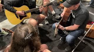 IBMA 2022 Guitar Jam - Jake Workman, Kyser George, & Libby Lindblom - Big Mon