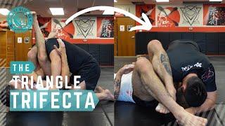 The Triangle Trifecta: 3 Submissions You Always Have From The Triangle Choke