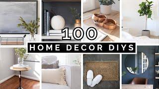 100 DIY HOME DECOR IDEAS & PROJECTS | AFFORDABLE & AESTHETIC