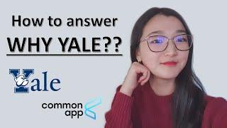 WHY YALE? How to edit your college essay Part 2 | College Lead