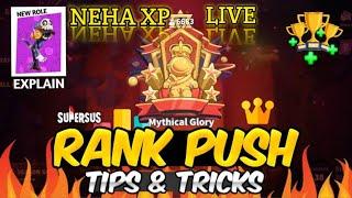 Super Sus RANK PUSH Day 3 | From Brown to Mythical Glory! (LIVE)