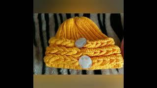 crochet cap design , subscribe#sandhya,s craft