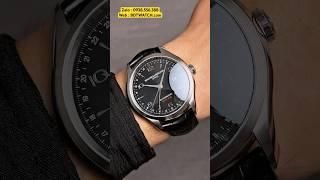 BAUME & MERCIER CLIFTON DUAL TIME GMT DIAL ĐEN NAM TÍNH  #M0A10302 #MOA10302 #A10302
