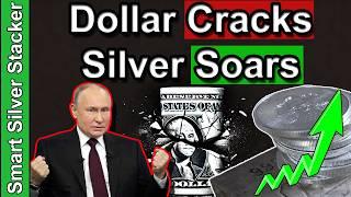 Silver Soars as Dollar Cracks: BRICS, SWIFT, and the Future of Money