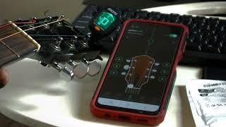 Temu Guitar Tuner Un Bagging Colored Guitar Strings Review