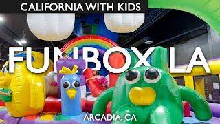 A Look Inside FUNBOX LA's Gigantic Bounce House