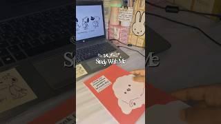 ASMR Study With Me  | Aesthetic & Productive Study Vlog #study #studyvlog #studywithme
