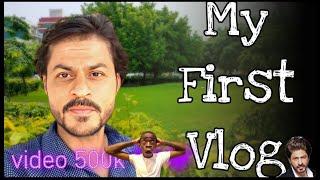 SRK Duplicate First Vlog on YouTube, Shahrukh khan Mera pehla vlog  #vlog #actor #subscribe #srk