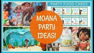 Best Moana Party Ideas & Supplies!