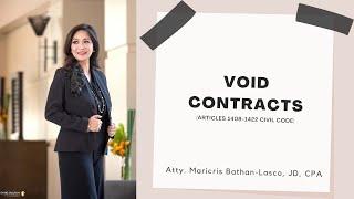 Void contracts | MBL Classroom