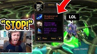 5 *CRAZY* Ninja Loot Reactions In WoW! (RAGE)