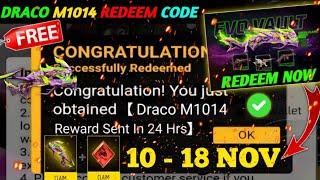 FREE FIRE REDEEM CODE TODAY 11 NOVEMBER REDEEM CODE FREE FIRE | FF REDEEM CODE TODAY 11 NOVEMBER