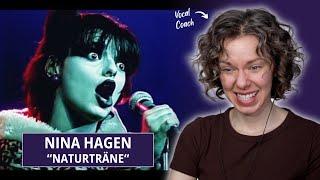 Vocal Coach Reacts to Nina Hagen performing "Naturträne" LIVE