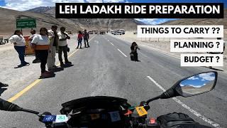 2025 Leh Ladakh Ride Essentials! | Planning | Things to carry | Budget | தமிழ்