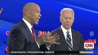 Senator Cory Booker Talks about Human Rights in our Immigration System | Second Democratic Debate