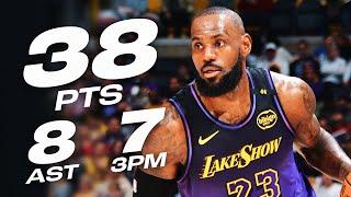 LeBron James GOES OFF For 38 Points vs Trail Blazers!  | January 2, 2025