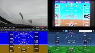 ADL200 AHRS in flight demo displaying on ADLconnect and ForeFlight [demo]