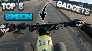 Ein MUSS für jede SIMSON | Meine TOP 5 Simson GADGETS | Motovlog #48