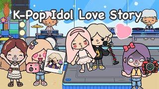 I’m the maid of the K pop idol 🩷️| Toca life story #tocaboca