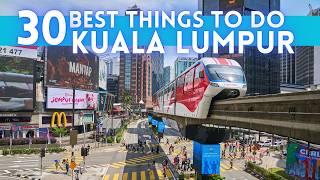 Best Things To Do in Kuala Lumpur Malaysia 2025 4K