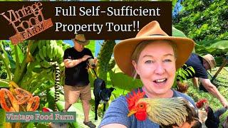 Self-sufficient Property Tour in Beautiful, Tropical, Far North Queensland, Australia ️