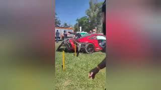 asi fallecio carlos oliveira despues de un impacto en el track day de paraguay