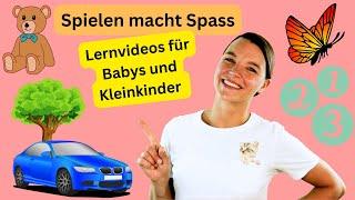 Lernen für Kleine mit Miss Josi | Spielen macht Spass | Lernvideos für Babys  & Kleinkinder