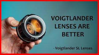 🟡 Upgrade your SLR with a Voigtlander lens | Nikon Mount Voigtlander SL lenses (Review): 20/40/58mm