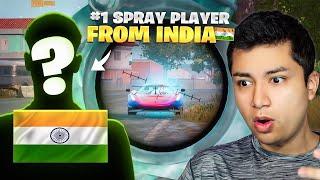 ROLEX REACTS to BEST SPRAY PLAYER FROM INDIA | PUBG MOBILE | BGMI