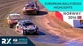 NORWAY 2016 : FIA European Rallycross Championship Highlights