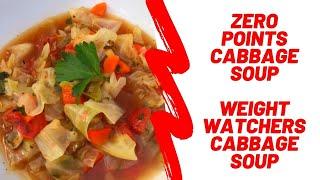 Zero Points Cabbage Soup | Weight Watchers Cabbage Soup