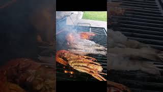 #SHORTS/ЛАНГУСТЫ на BBQ/#PANAMÁ/ПоРестораним