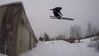 Cross Country Ski Shred in Alaska