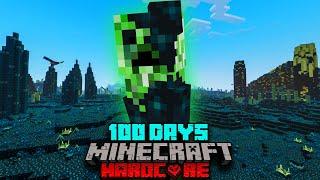 100 Days in an Advanced Sculk Apocalypse in Hardcore Minecraft