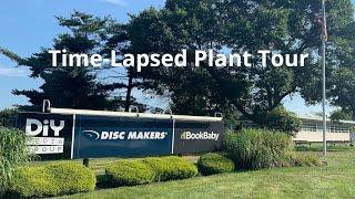 This Is The Fastest Disc Makers Plant Tour Ever! Indie Music Minute