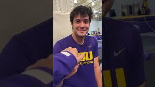 Gentlemen Challenge with LSU Cheerleading Team!