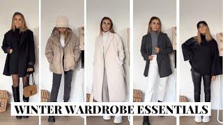 WINTER WARDROBE ESSENTIALS | 10 OUTFIT IDEAS FROM MY WINTER CAPSULE WARDROBE | jessmsheppard