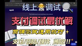 ngrok本地优雅的调试各种回调（支付宝回调，微信回调，QQ登陆，微信登陆）通吃！