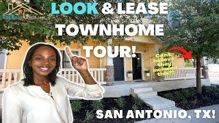 MUST SEE 3 Bed/3.5 Bath San Antonio Townhome Tour Under $2k/Mo! #sanantonio  #apartmentlocator