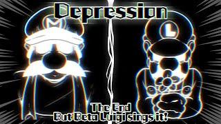 Depression / The End but Beta Luigi sings it! (FNF Cover)