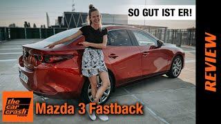 Mazda 3 Fastback (2021) Verliebt in die Limousine! ️ Fahrbericht | Review | e-skyactiv X 2.0 Hybrid