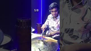 THE FORBIDDEN DRUM TECHNIQUE IN TIME SIGNATURE.#zildjian #rolandvdrums #vicfirth