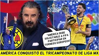 ÁLVARO MORALES CELEBRA el TRICAMPEONATO del AMÉRICA y envía mensaje al AMERICANISMO | Futbol Picante