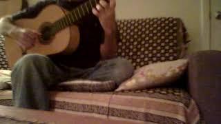 Michael Thames Flame Maple flamenco/classical guitar Lullaby to wake up with