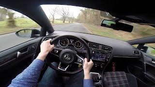 2016 VW Golf 7 GTI Performance Pack - POV Thrill Ride with 230HP!