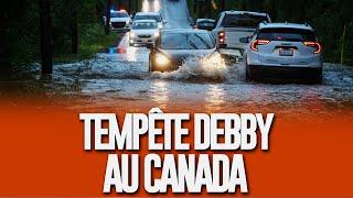 Le gouvernement réagit à la tempête Debby au canada/Renette