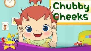 Chubby Cheeks - Face song - Nursery popular Rhyme - baby song with lyrics - English Song For Kids