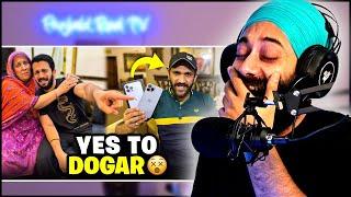 Rajab Saying Yes to Man Dogar | Indian Reaction | PunjabiReel TV Extra