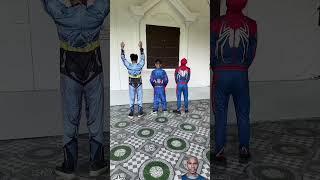 Spiderman funny Marvel cosplay animation sup #animation #superman #spiderman #funny #spidey #viral..