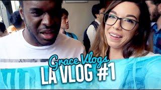 I FINALLY Met Kevin, VR Experience + Alienware Party! | LA Vlog #1 (Grace Vlogs)